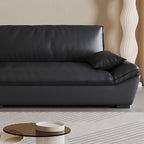 Seating arrangement with contemporary sofa