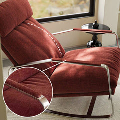 Single seat contemporary rocking chair