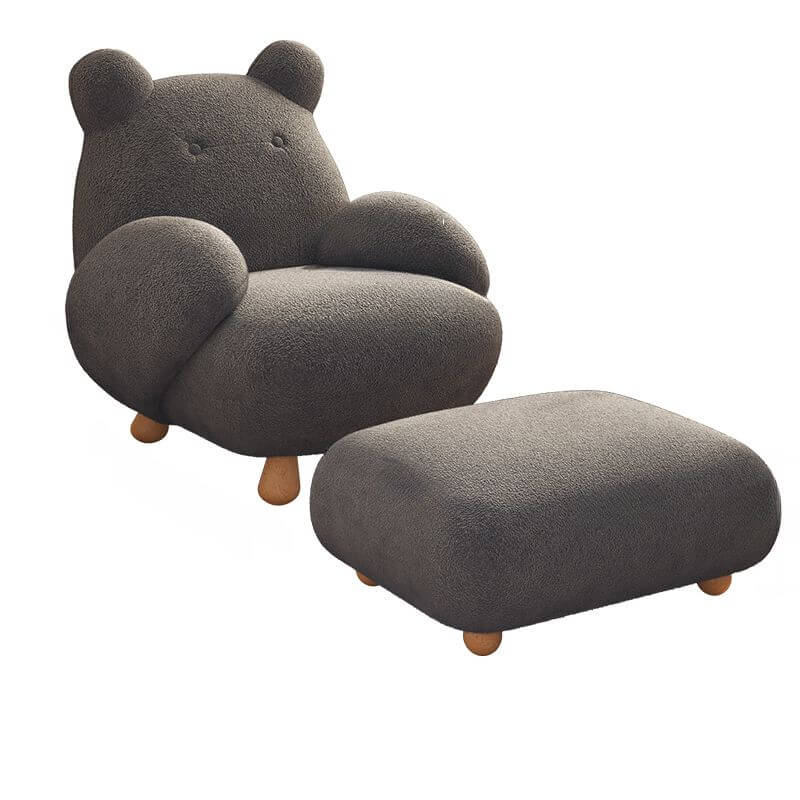 Stylish black accent chair ideal for reading Image principale du produit