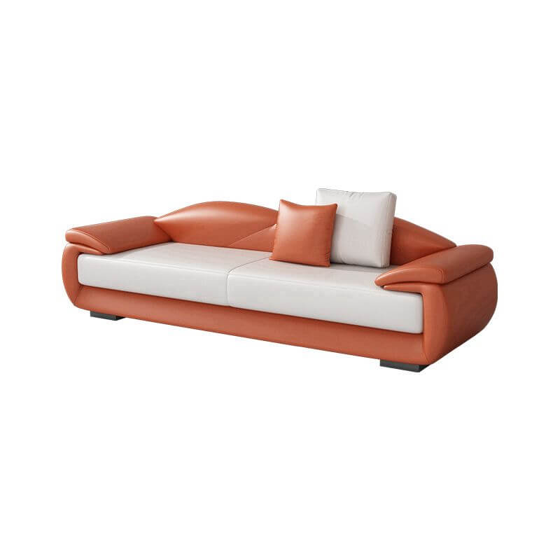 Stylish entryway bench with cushioned seat