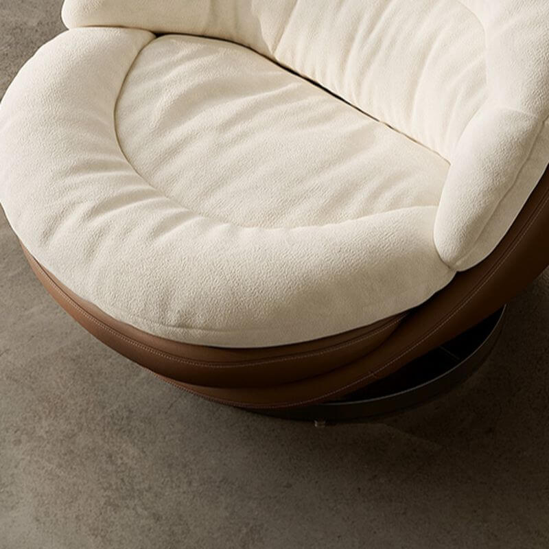 Elegant swivel chair for relaxation