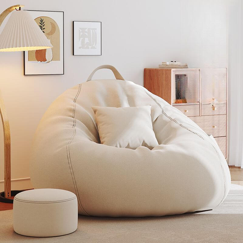 stylish large bean bag for adult seating
