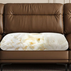 Modern design of Cowhide Auburn Floor Sofa