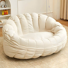 Bean bag chair with abrasion-resistant acrylic upholstery