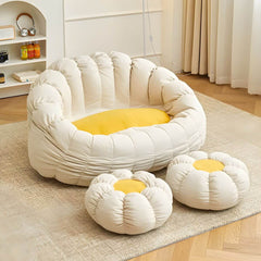 Removable cover of cozy bean bag chair