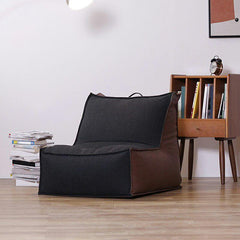 Stylish solid color bean bag