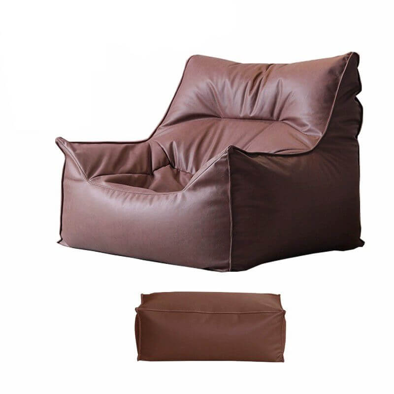 Brown Cozy Bean Bag Chair Main image