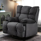 Cozy indoor rocking chair with stain resistance