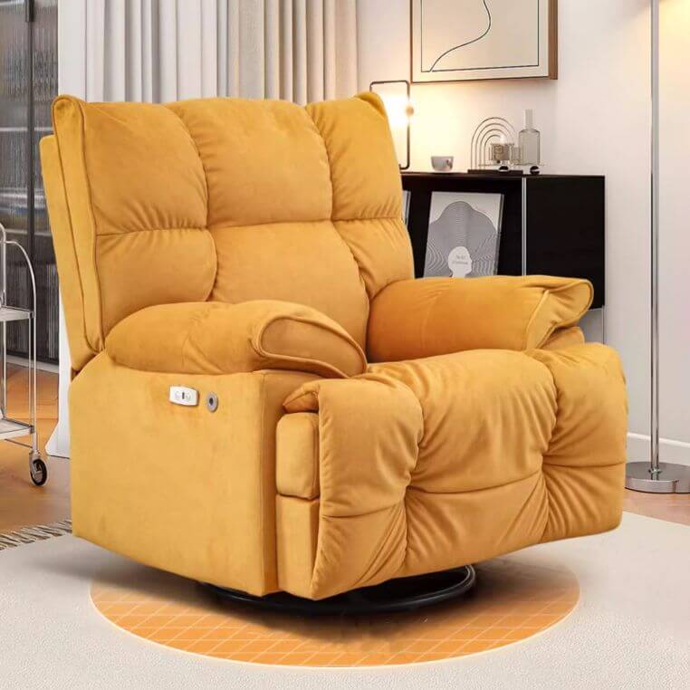 Comfortable rocking chair for relaxing at home