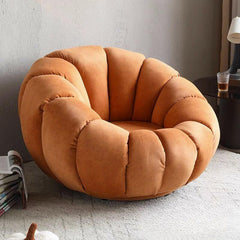 Cozy bean bag with durable tech flannel upholstery