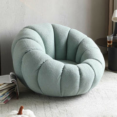 Colorful oversized bean bag chair for children's playroom