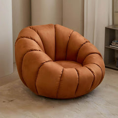 Cozy oversized bean bag chair in white Sherpa fabric