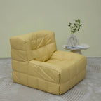 Large oversized bean bag for lounging