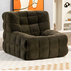 Durable sponge filled bean bag chair