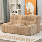 Stylish grey bean bag chair