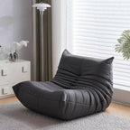 Cozy Sponge Bean Bag Lounger White
