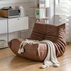 Cozy Sponge Bean Bag Lounger Brown