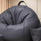 White Bean Bag Set in a cozy reading corner