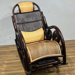 Classic design wicker and rattan armchair