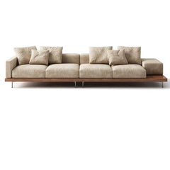 Modern design cream sofa