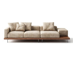 Minimalist cream sofa design