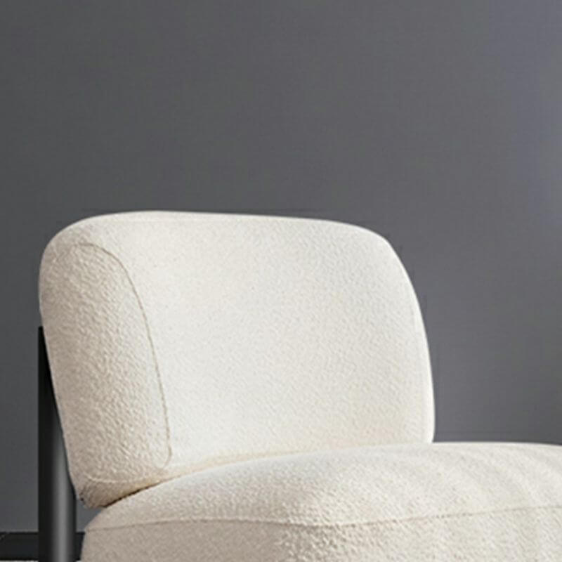 Comfortable side chair with plush cushion
