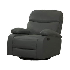 Stylish navy blue swivel chair