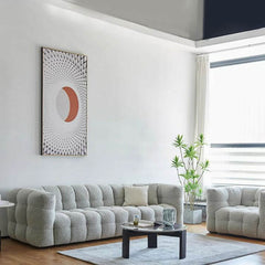 Cozy sherpa upholstery
