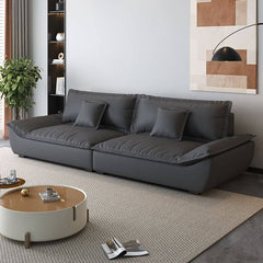 modern sofa with concealed support