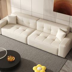 Off-White Upholstery Sofa in Modern Living Room