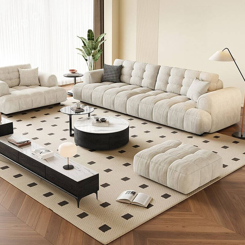 elegant single sofa for contemporary decor