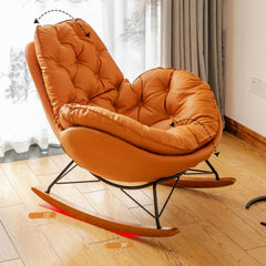 Orange variant of rocking chair