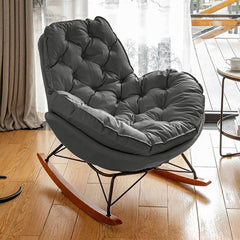 Modern rocking chair in a stylish living room setting