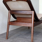 Stylish chaise lounge with minimalist design