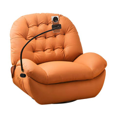 Cozy Beige Ergonomic Recliner