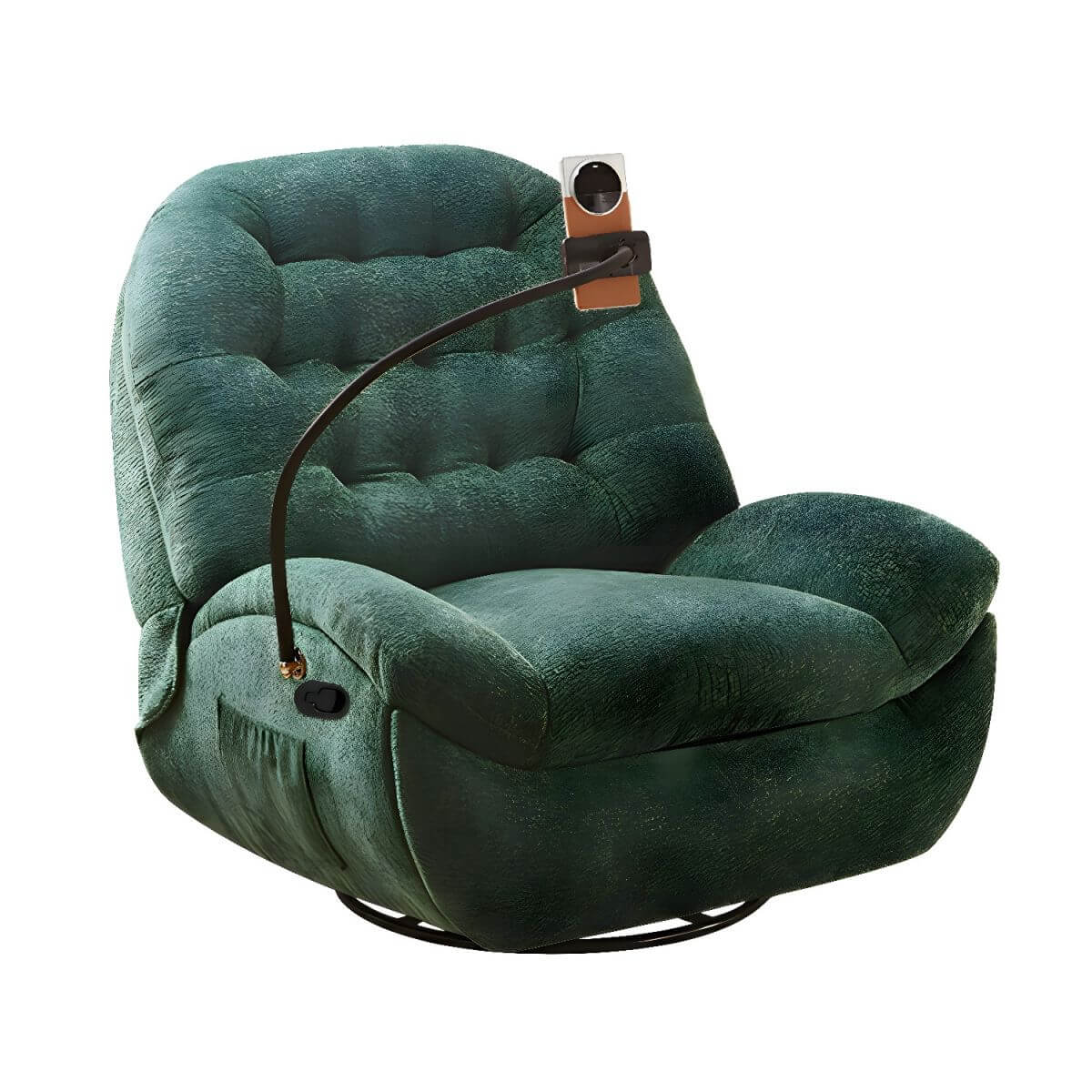 Built-In Storage Recliner