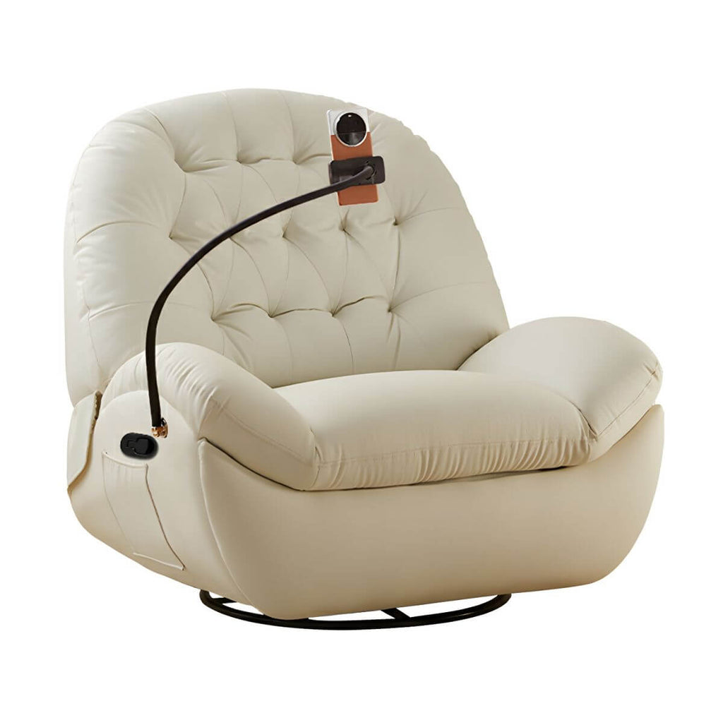 Modern Recliner with Swivel Rocker Base