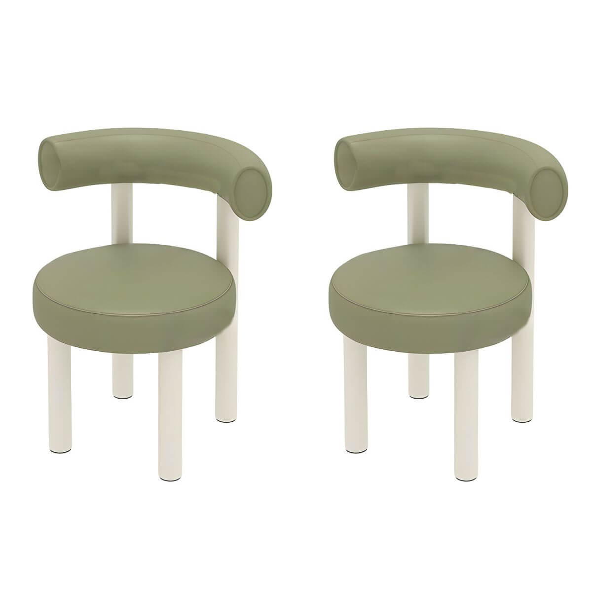 Metal frame and legs of vanity stool