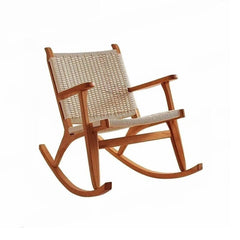 Comfortable Rocking Chair with Back Cushion