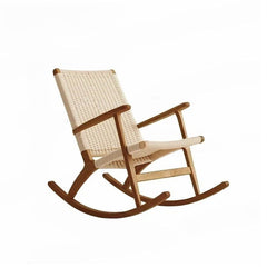 Comfortable Rocking Chair with Back Cushion