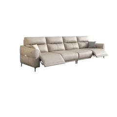 Side View of Biscuit Back Sofa