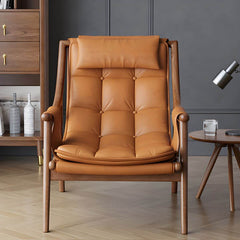 Compact size Scandinavian recliner suitable for small spaces