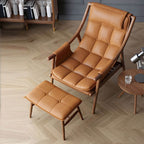 Elegant ergonomic recliner with foam seat