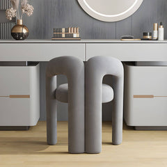 Chic wooden legs of vanity stool