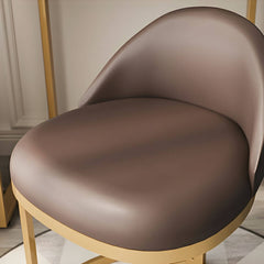 Comfortable upholstered seat vanity stool