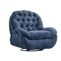 Elegant Velvet Recliner showcasing ergonomic design