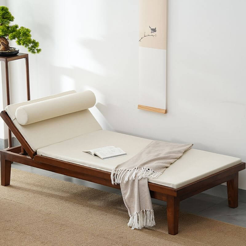 Elm Padded Changeable Chaise Accent Chair in modern living room メイン画像