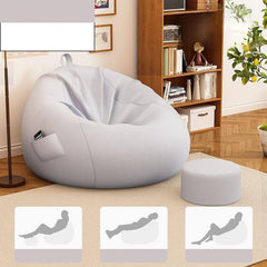 Solid color children's bean seat for comfort