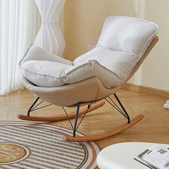 Ergonomic nursery rocking chair