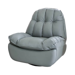 stylish beige ergonomic recliner in modern living room